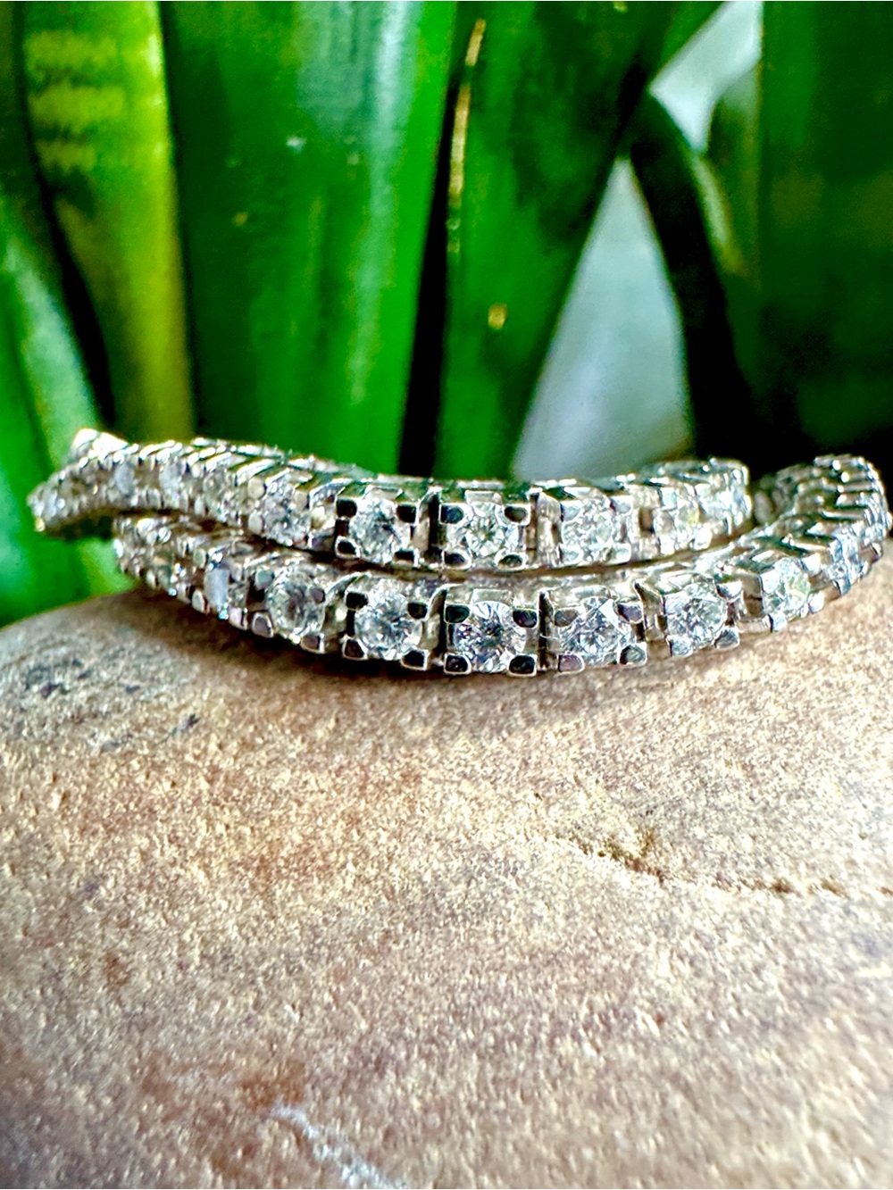 14k 3cttw Natural Diamond Tennis Bracelet
